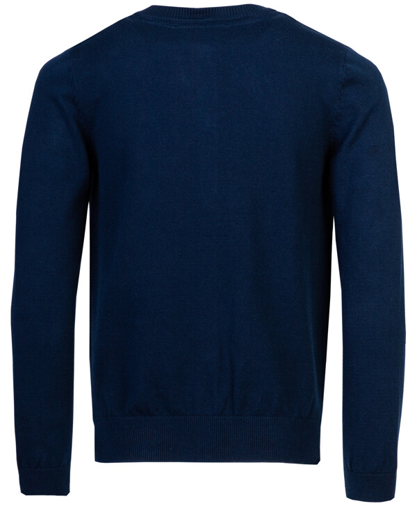 Синий трикотажный кардиган Button Blue
