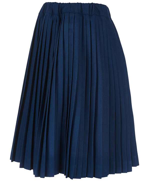 Синяя плиссированная юбка Button Blue