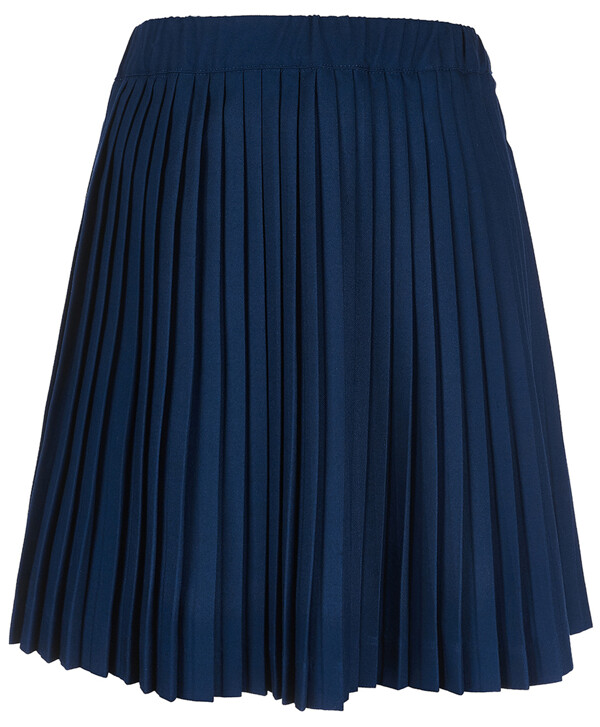 Синяя плиссированная юбка Button Blue