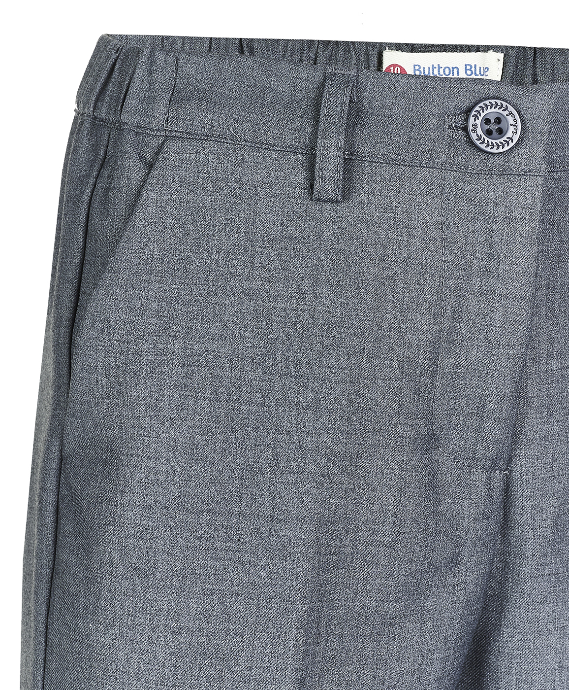 Серые брюки Button Blue