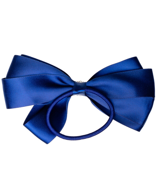 Синяя резинка с декором Button Blue