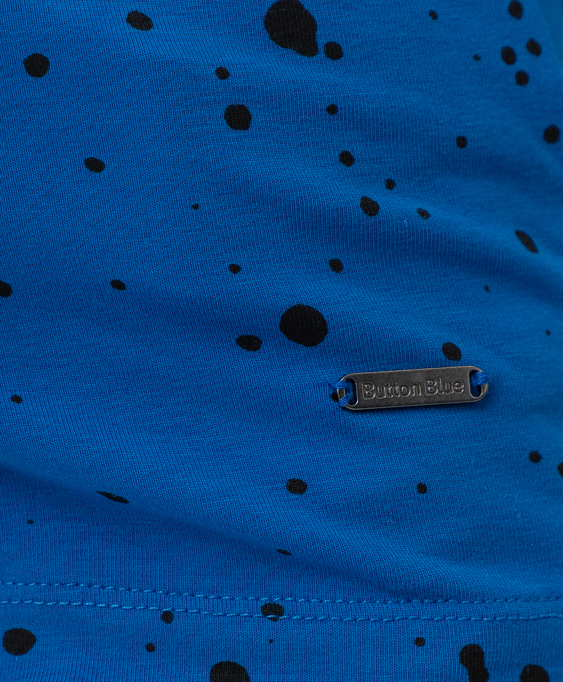 Синяя водолазка Button Blue