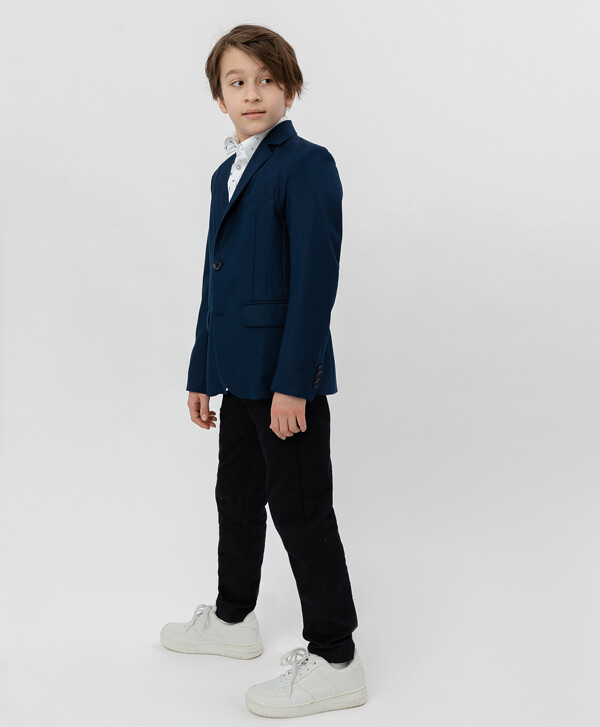 Синий пиджак Button Blue