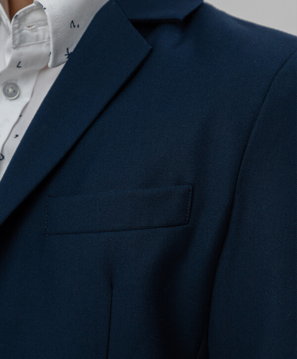 Синий пиджак Button Blue