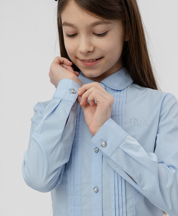 Голубая рубашка Button Blue