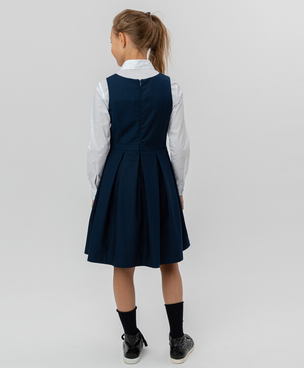 Синий сарафан Button Blue