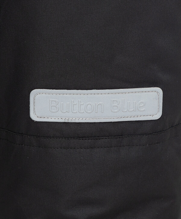 Брюки утепленные зимние черные Button Blue