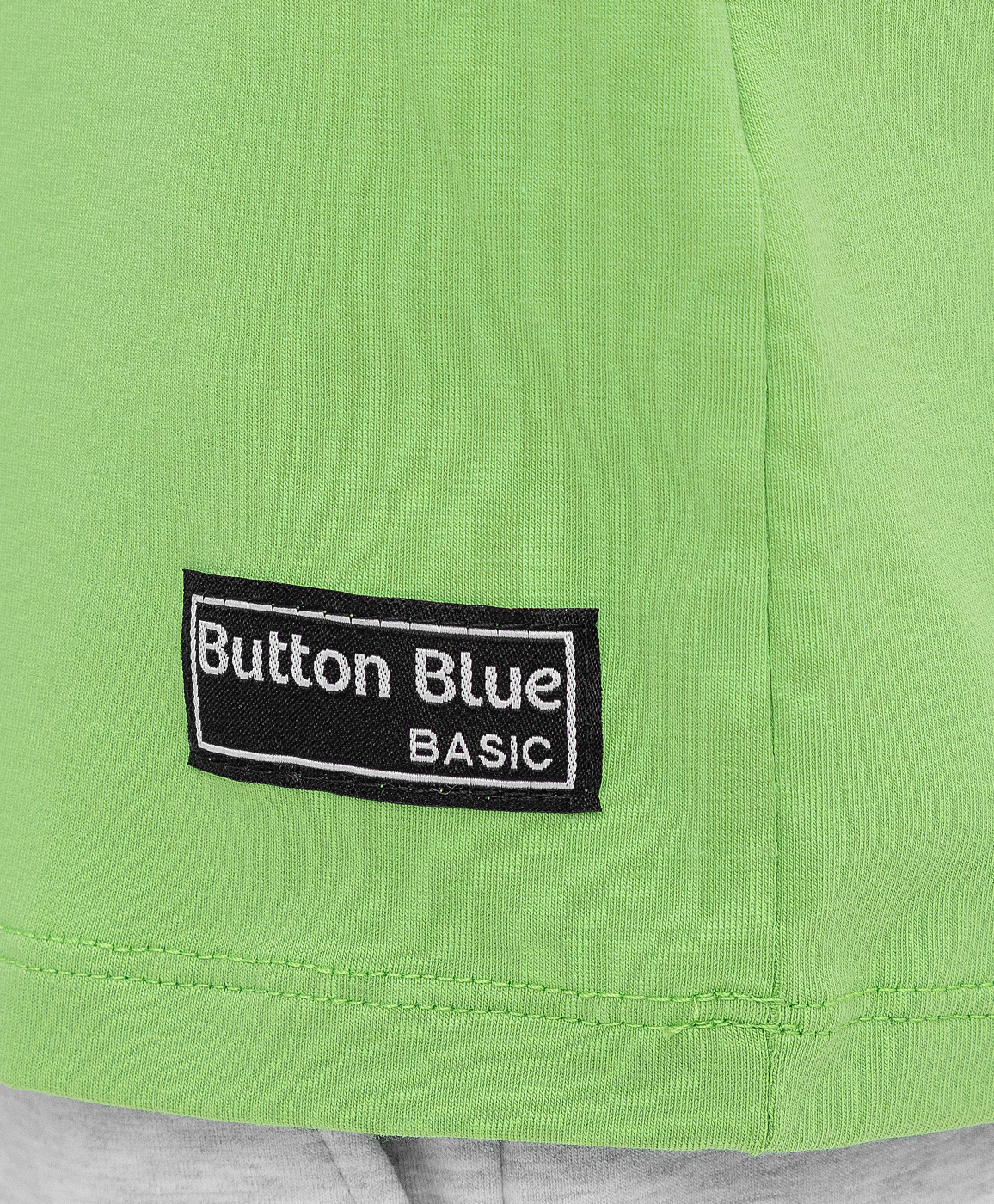Футболка базовая салатовая Button Blue