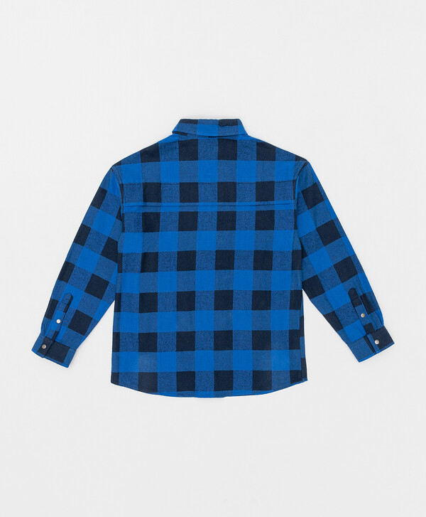Фланелевая рубашка Button Blue
