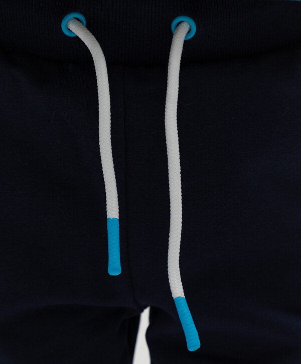 Брюки синие с карманом Button Blue