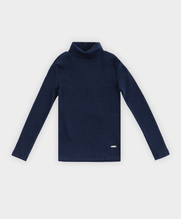 Водолазка синяя Button Blue