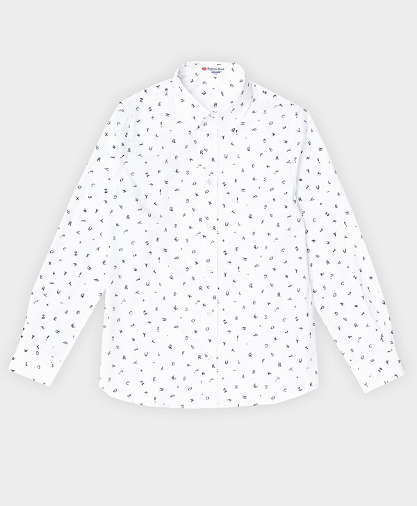 Сорочка белая Button Blue