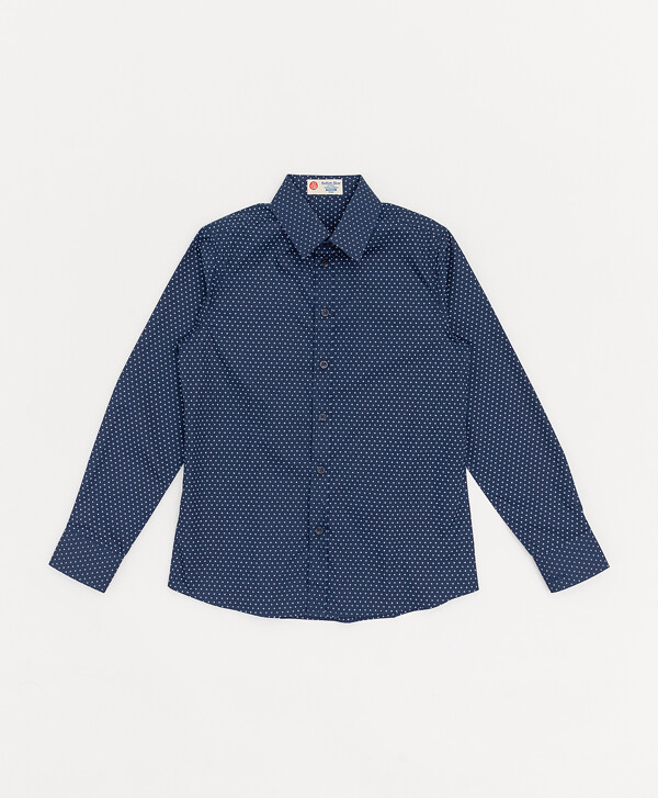 Сорочка синяя Button Blue