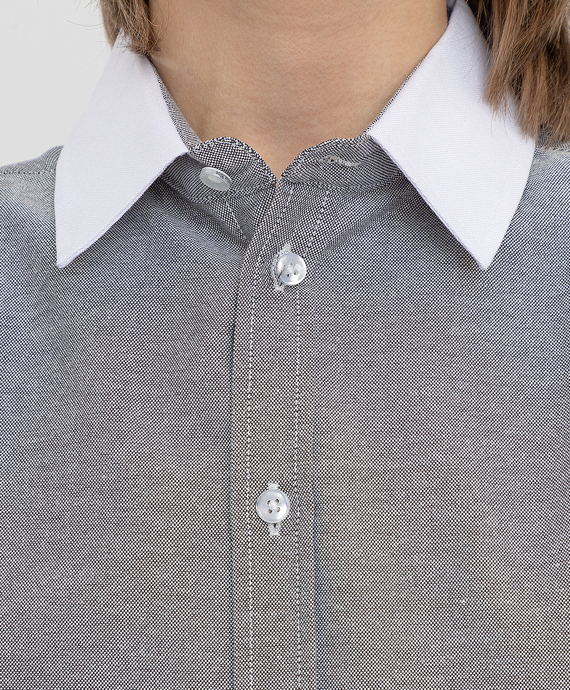 Сорочка серая Button Blue