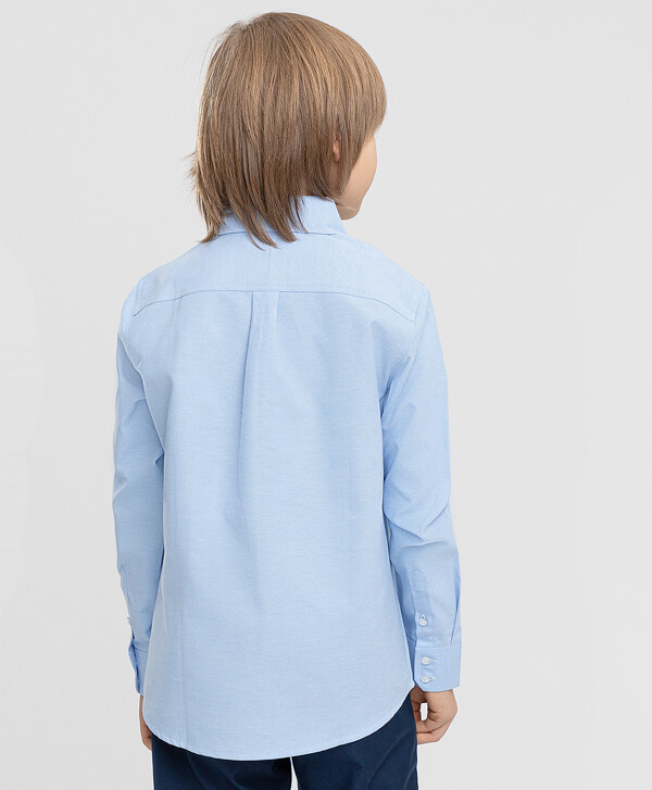 Сорочка голубая Button Blue
