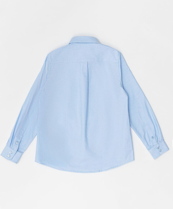 Сорочка голубая Button Blue