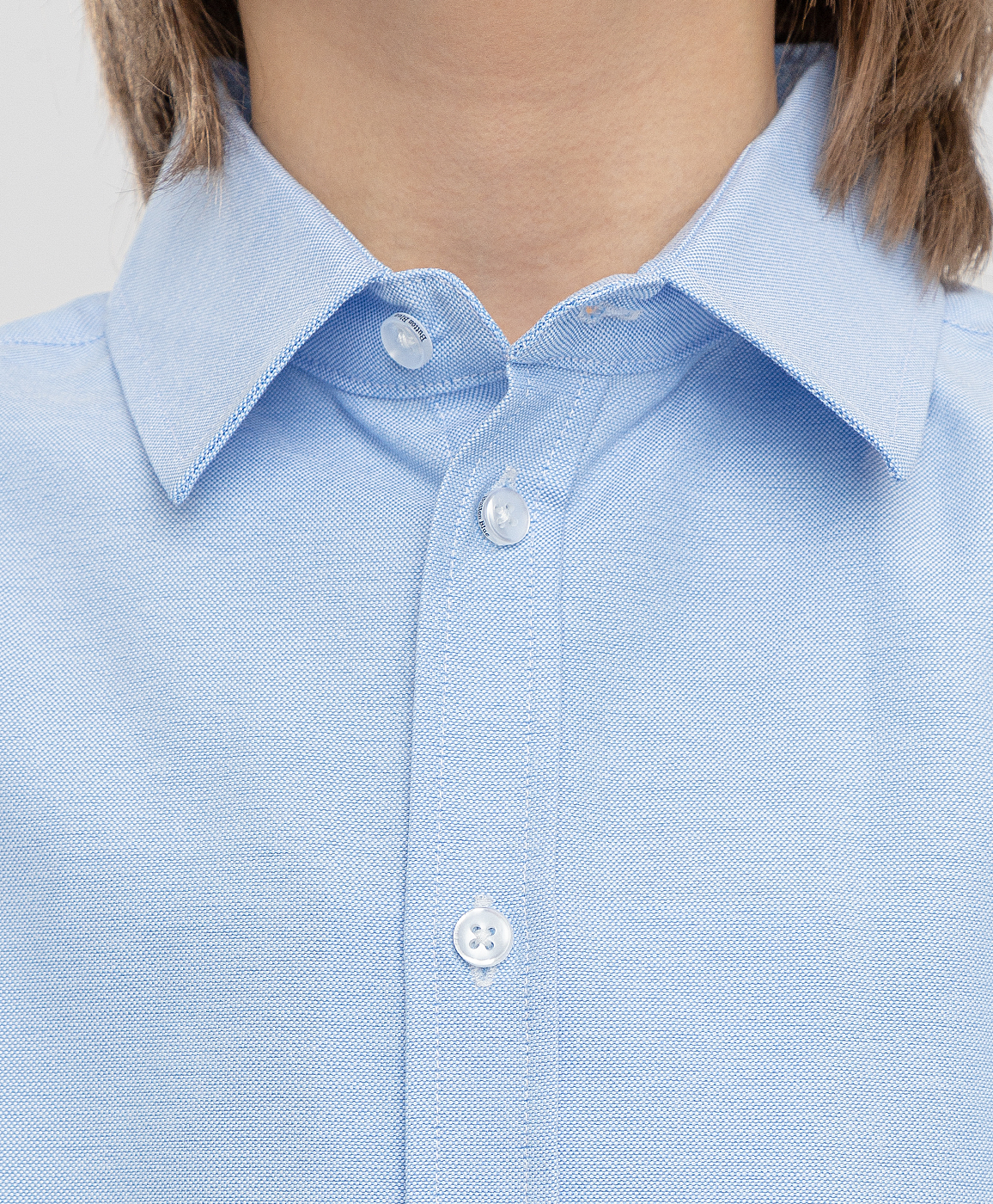 Сорочка голубая Button Blue
