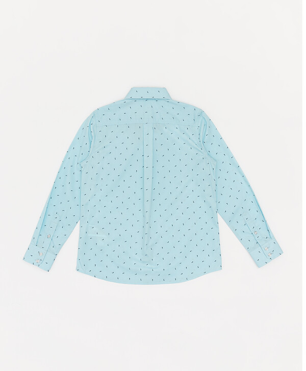 Сорочка голубая Button Blue