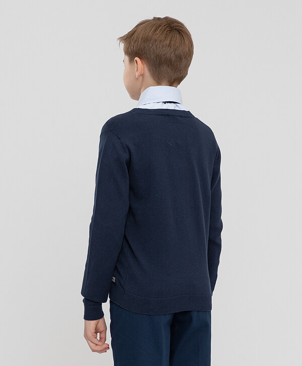 Кардиган синий Button Blue
