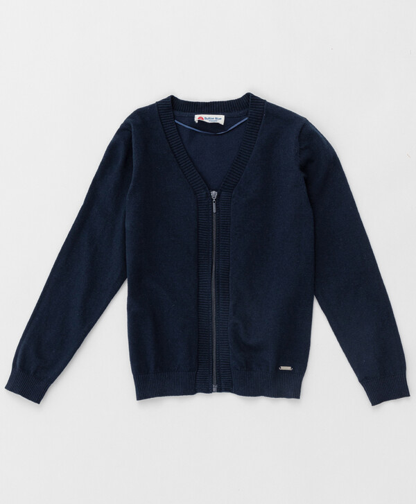 Кардиган синий Button Blue