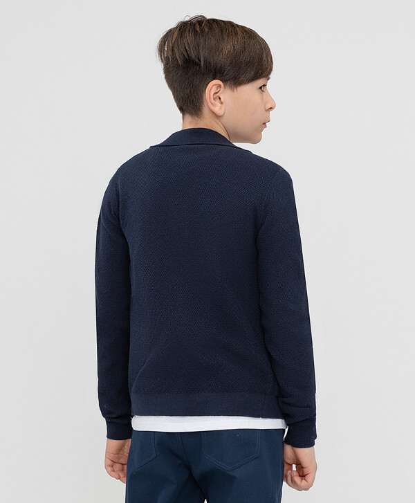 Кардиган синий Button Blue