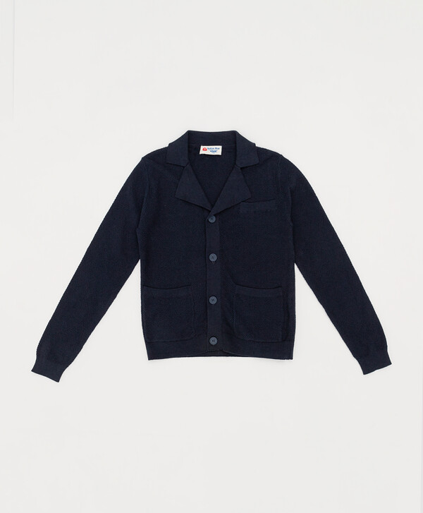 Кардиган синий Button Blue