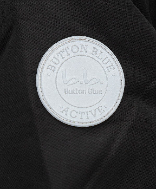 Куртка демисезонная черная Button Blue