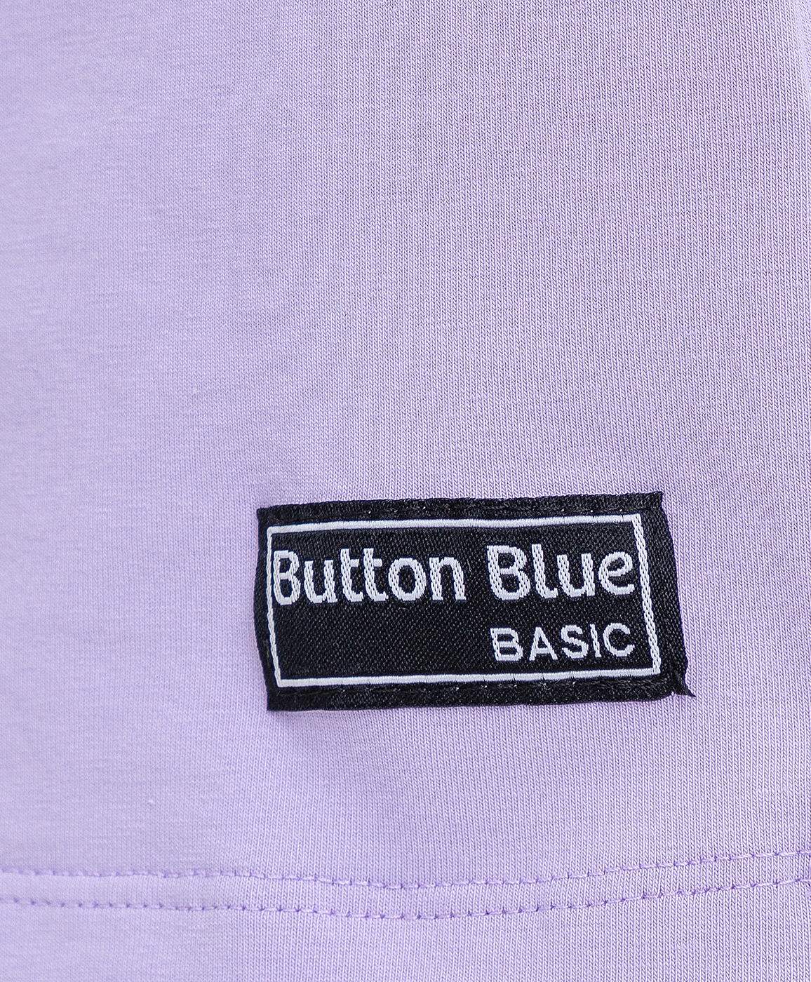 Футболка базовая фиолетовая Button Blue