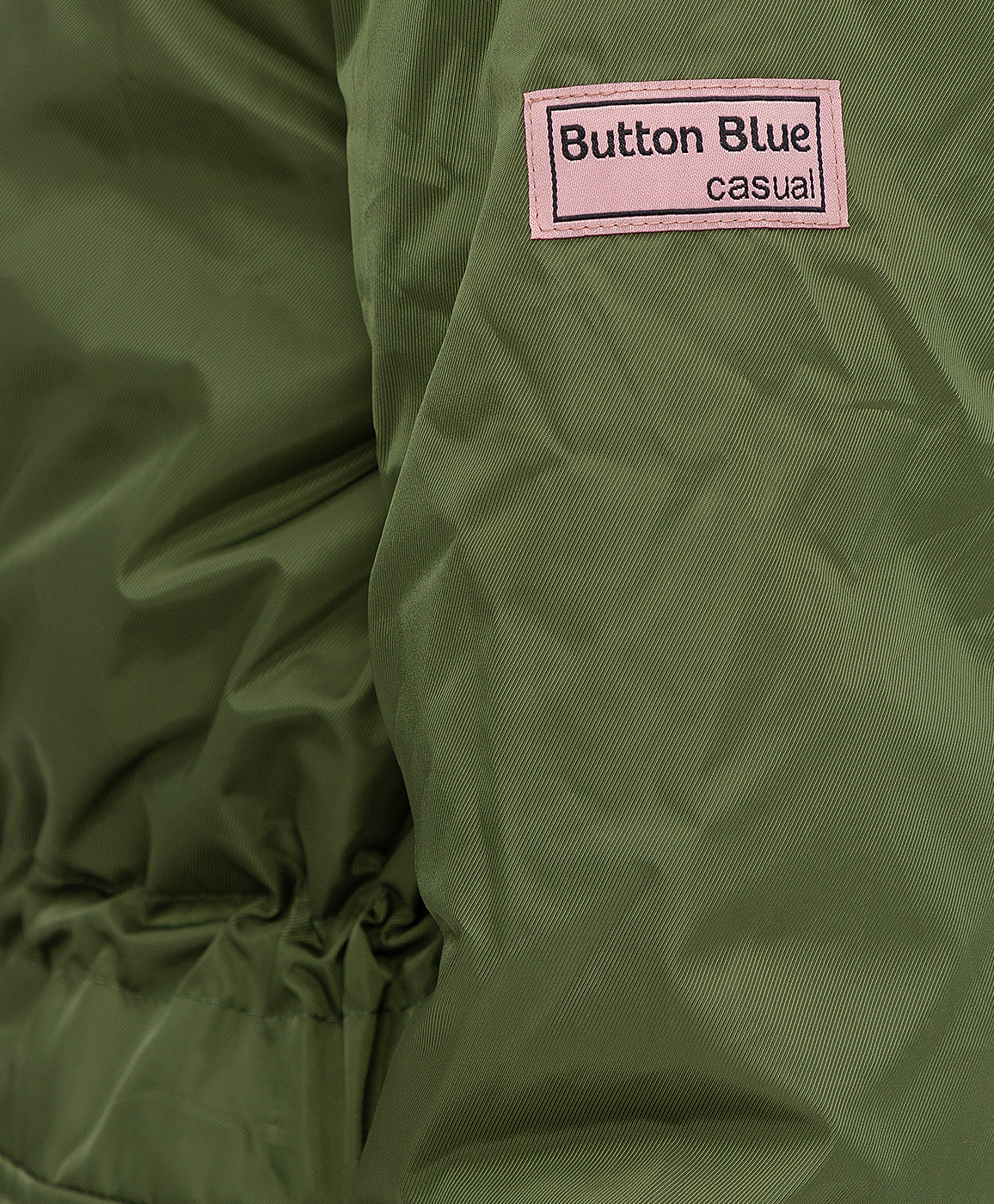 Полупальто демисезонное с капюшоном Button Blue