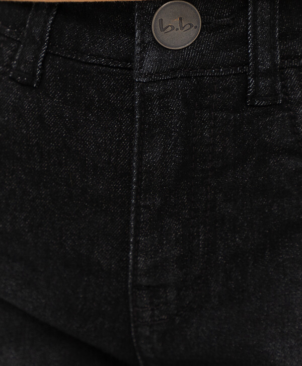 Джинсы утепленные на флисе Button Blue