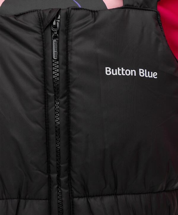 Полукомбинезон зимний черный Button Blue
