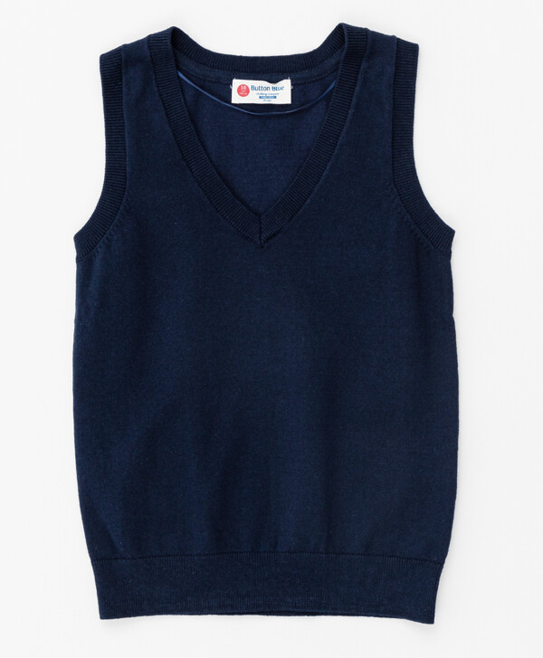 Жилет синий  Button Blue