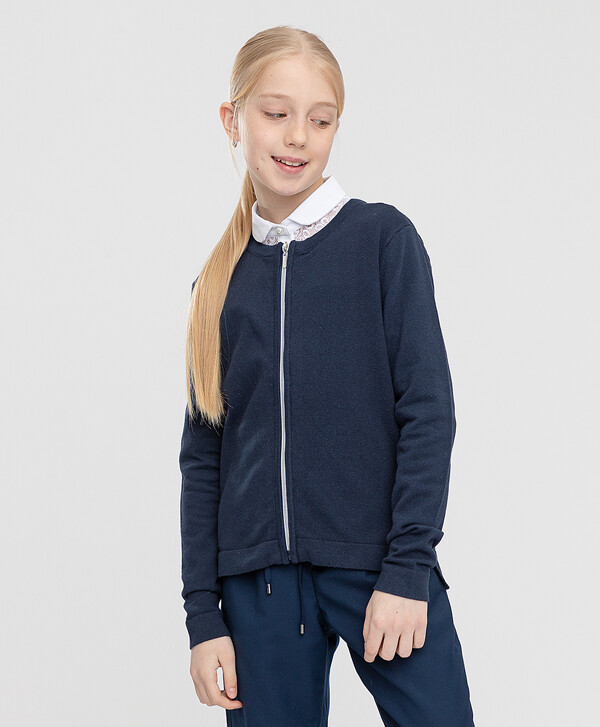 Кардиган синий Button Blue
