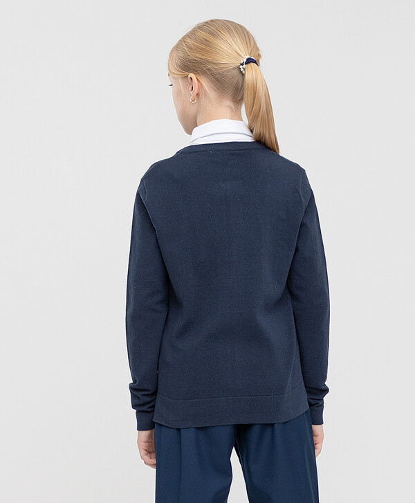 Кардиган синий Button Blue