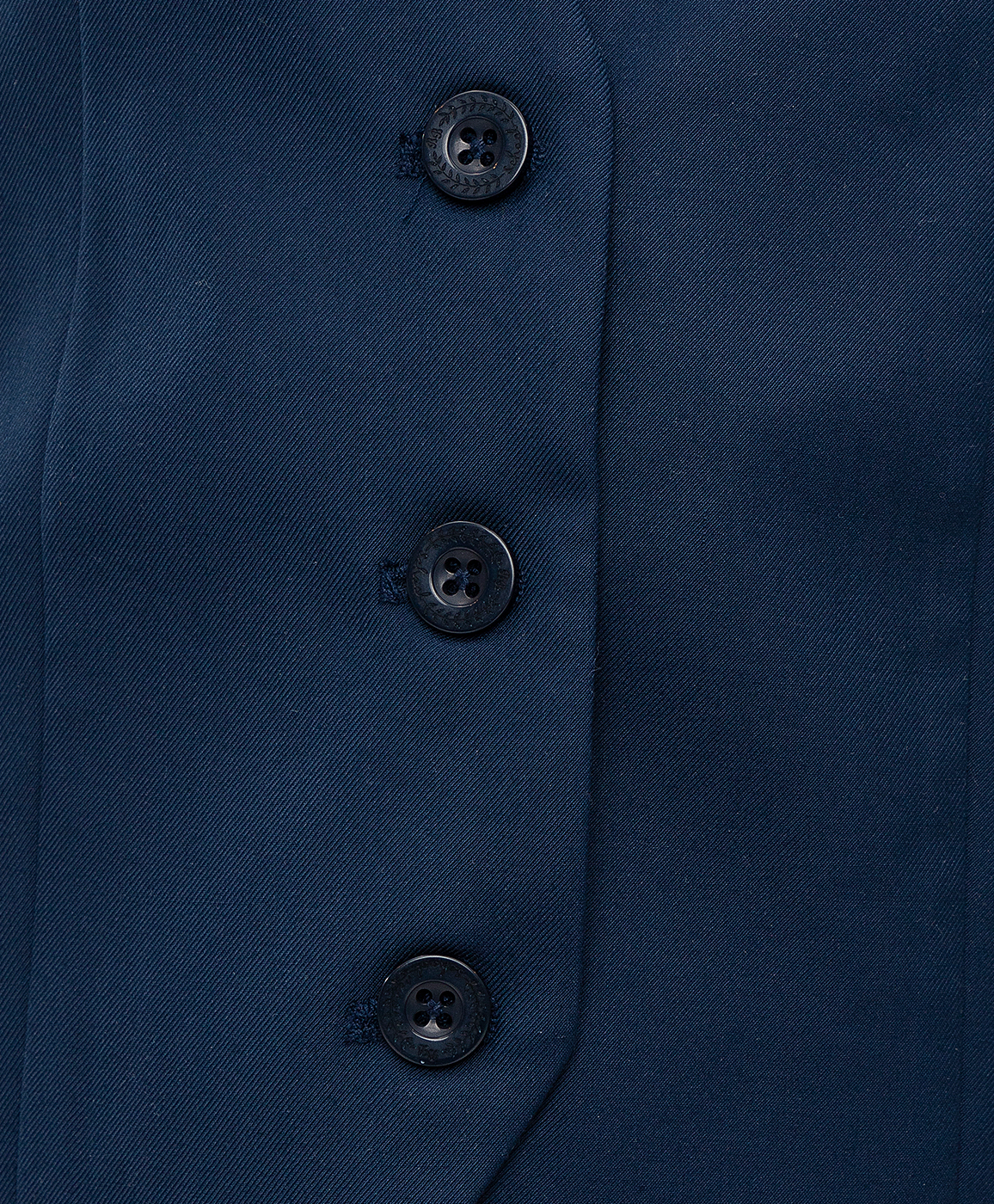 Жилет синий Button Blue