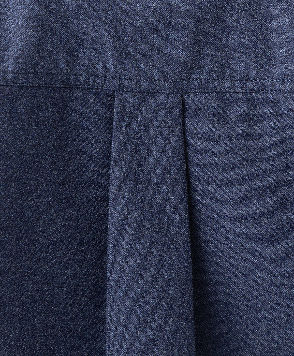 Рубашка фланелевая с длинным рукавом и карманами на груди Button Blue