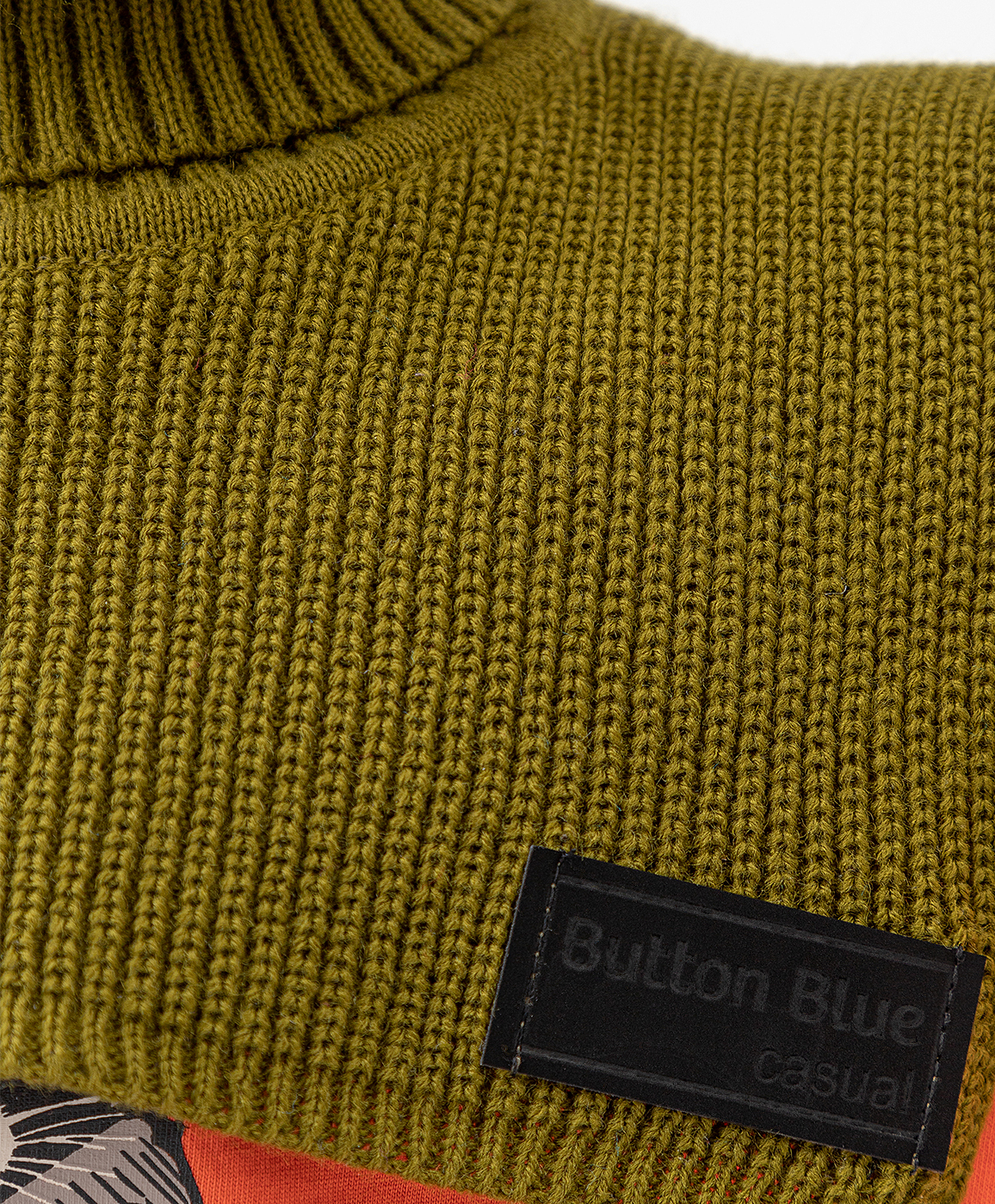 Снуд вязаный однотонный Button Blue