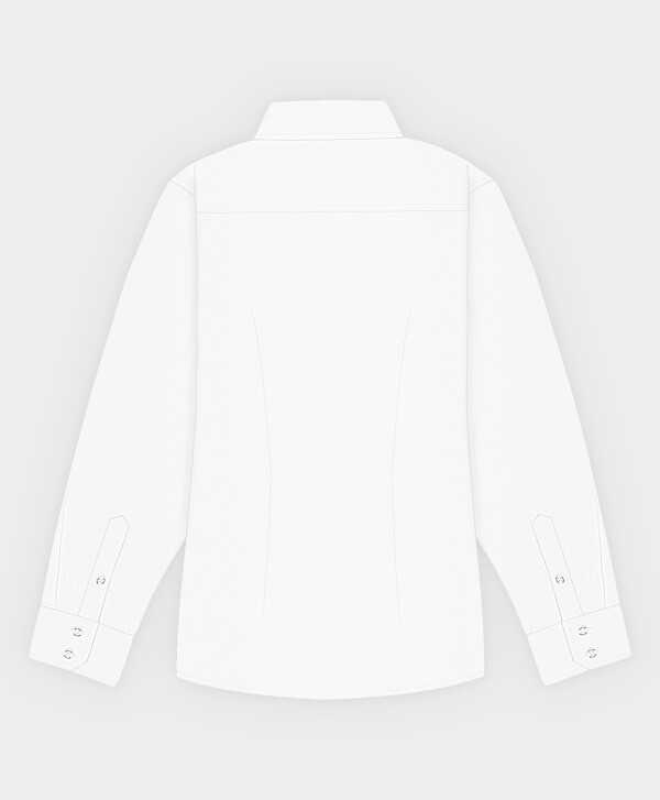 Сорочка классическая белая Button Blue
