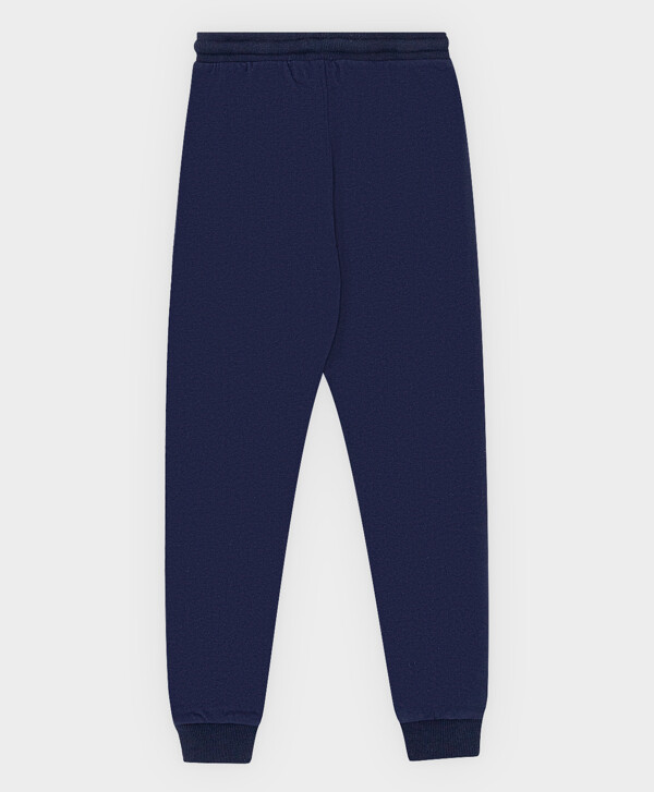 Брюки спортивные с манжетами синие Button Blue