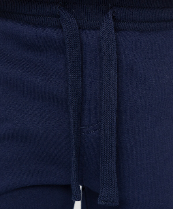 Брюки спортивные с манжетами синие Button Blue