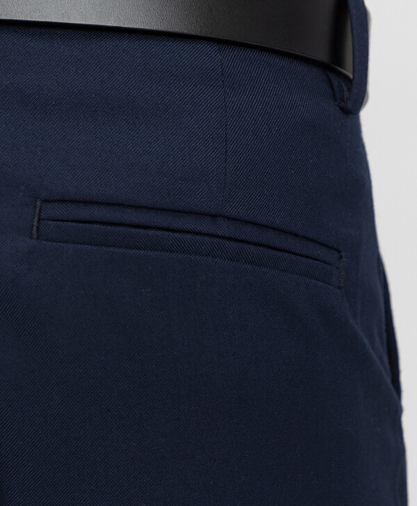 Брюки с карманами синие Button Blue