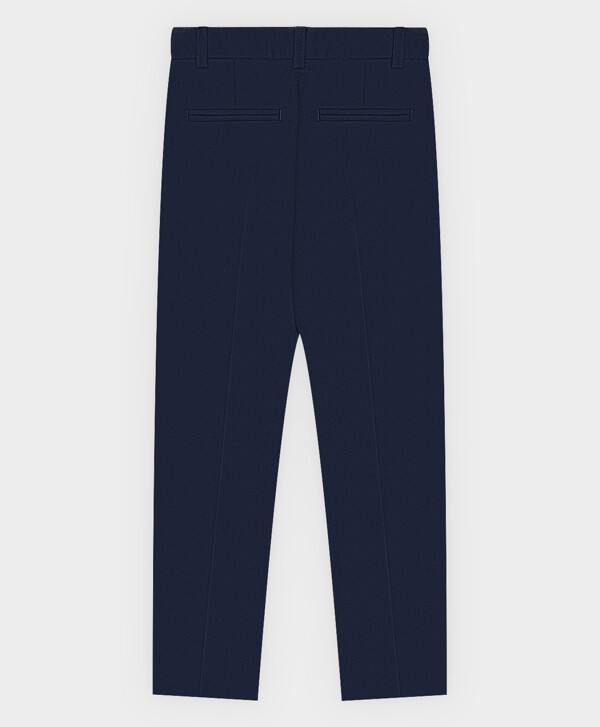 Брюки классические синие Button Blue