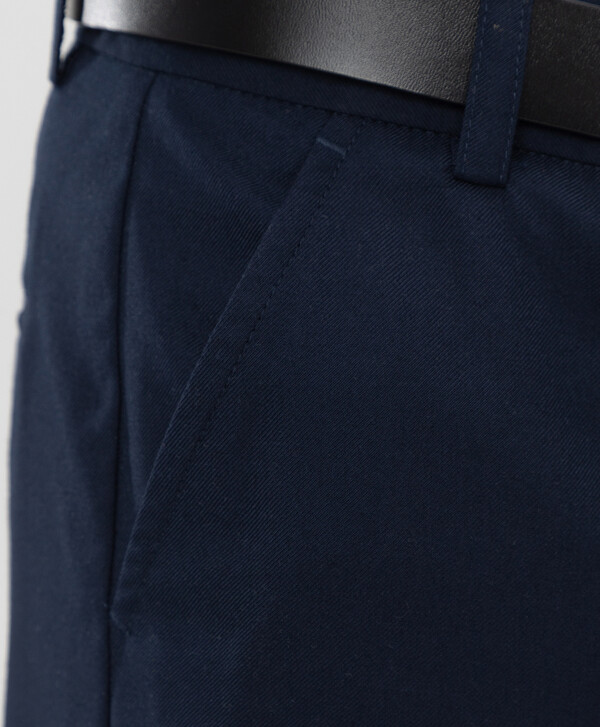 Брюки классические синие Button Blue