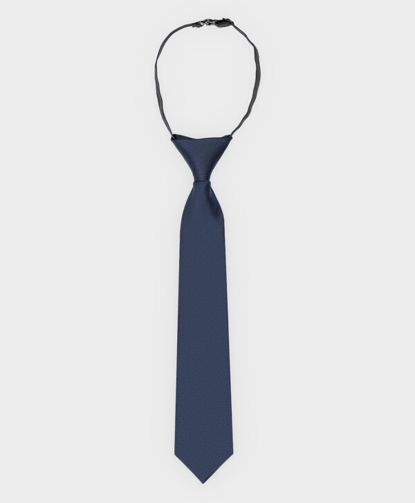 Галстук классический синий Button Blue