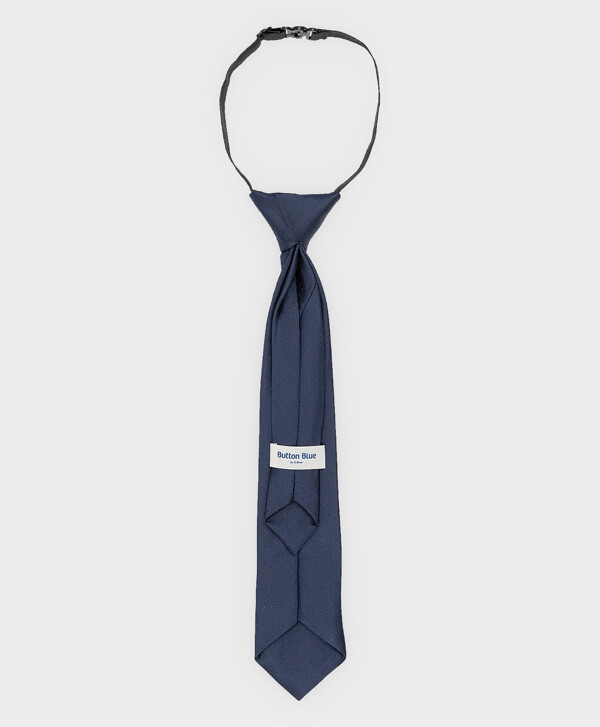 Галстук классический синий Button Blue