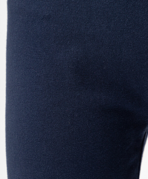 Леггинсы однотонные синие Button Blue