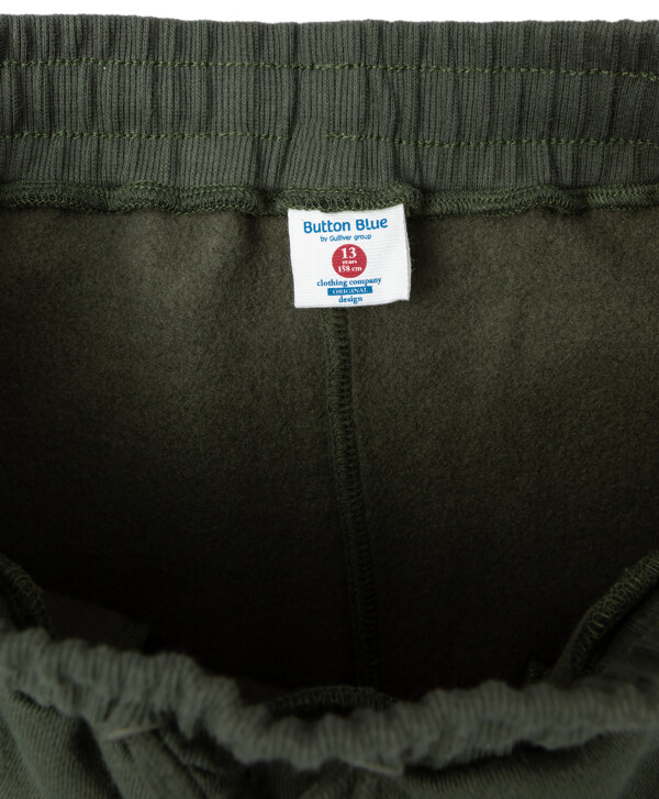 Брюки трикотажные с лампасами Button Blue