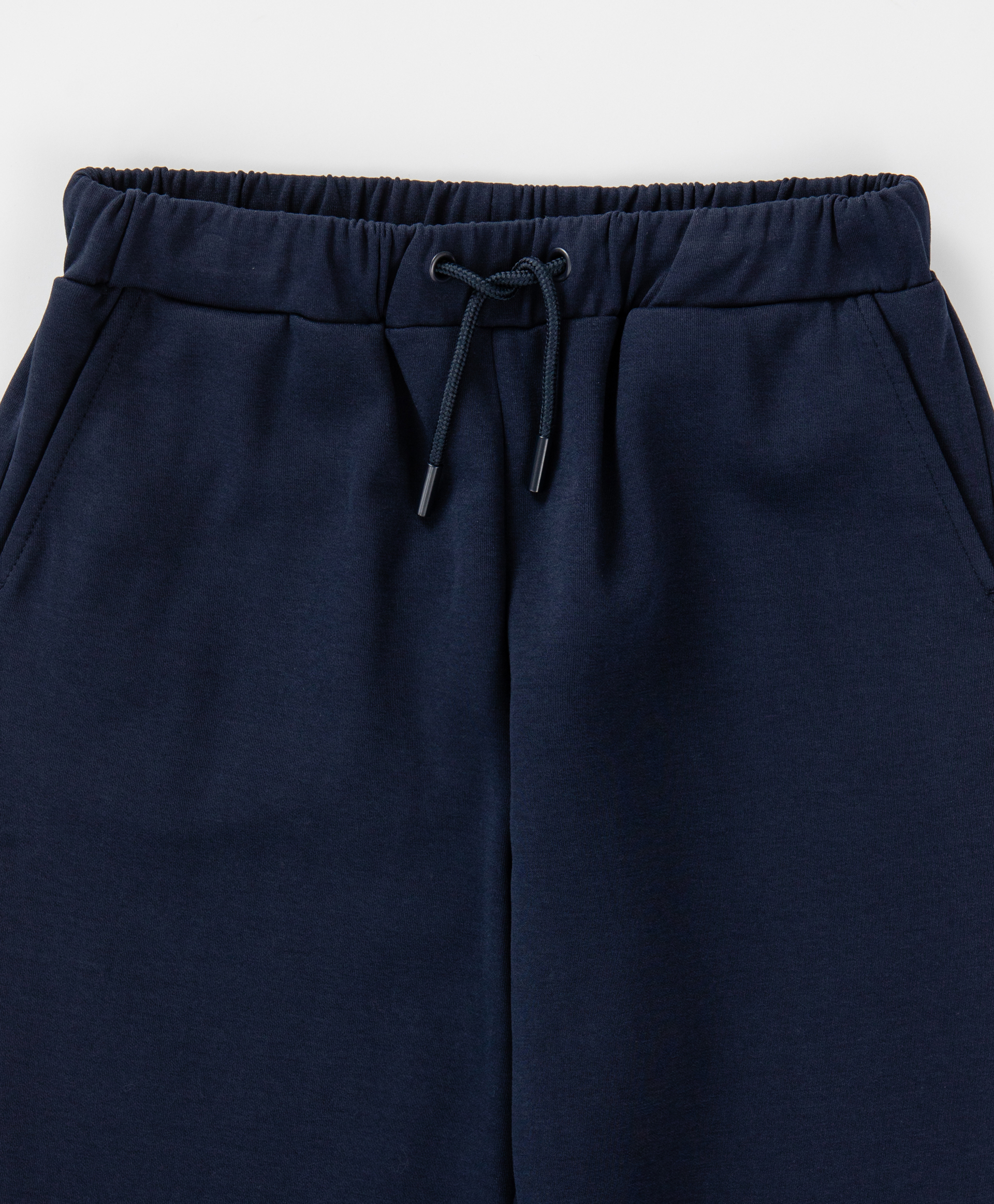 Брюки свободного кроя синие Button Blue