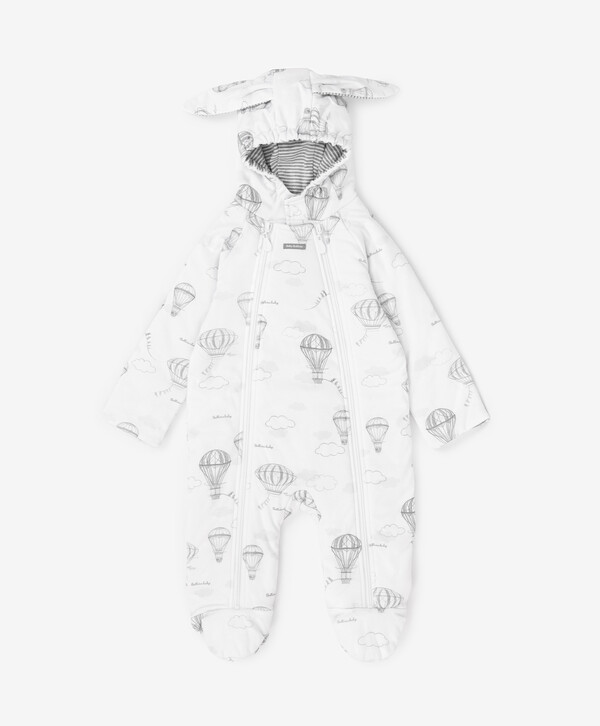Комбинезон для мальчика трикотажный утепленный с рисунком Baby Gulliver