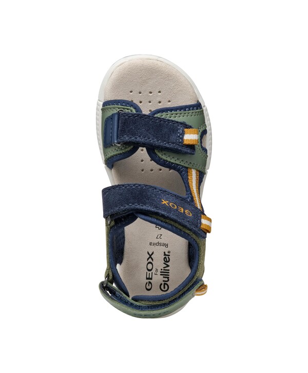 фото Босоножки детские синие geox alben (30)